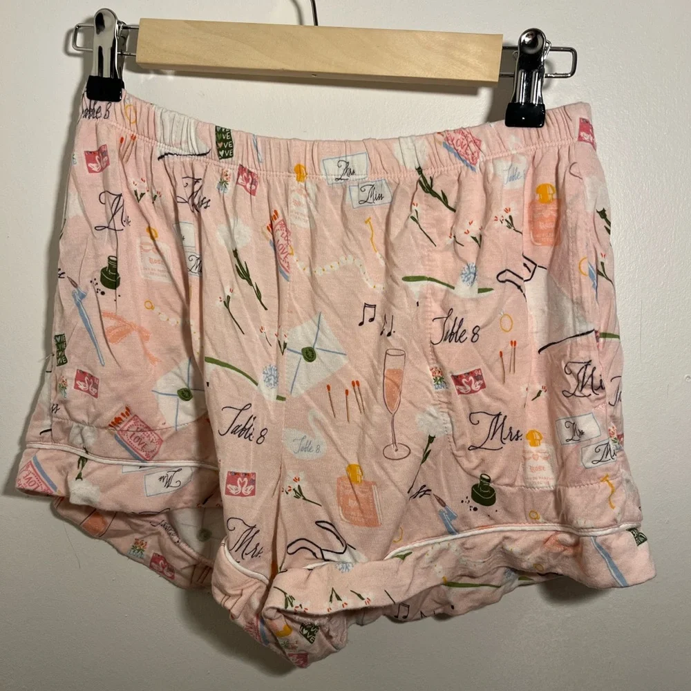 Kate Spade With Love Shorty Bridal Pajama Set - Picture 9 of 11